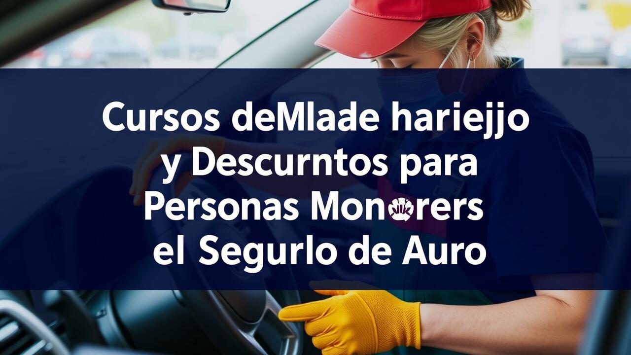 Cursos de Manejo Defensivo y Descuentos para Personas Mayores en el Seguro de Auto